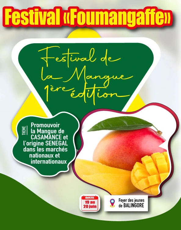 Affiche officielle du Festival Foumangaffe 2026 à Balingore, les 19 et 20 juin